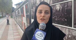 گزارش تصویری از نمایشگاه عکس ،اشکواره بین‌الملی حسینی در شهرستان آمل